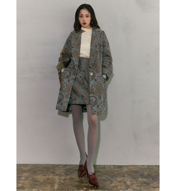 MURUA「【YUKKOコラボ】ジャガードジャケット【セットアップ着用可】」|テーラードジャケット|