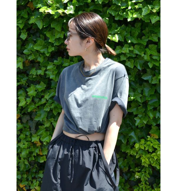Ungrid「ヴィンテージウォッシュカラーTee」|Tシャツ・カットソー|