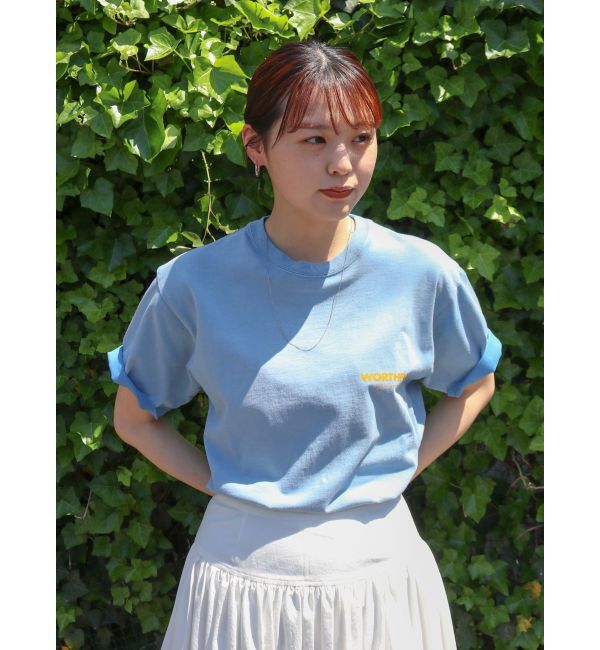 Ungrid「ヴィンテージウォッシュカラーTee」|Tシャツ・カットソー|