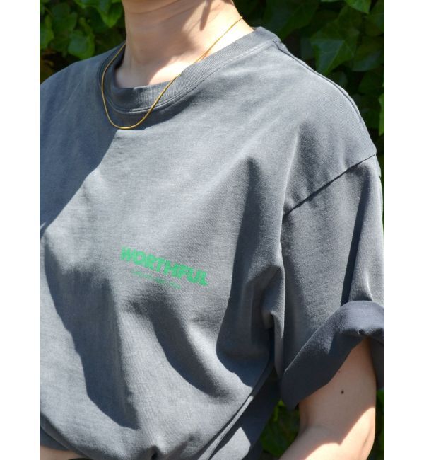 Ungrid「ヴィンテージウォッシュカラーTee」|Tシャツ・カットソー|