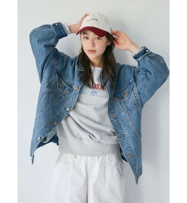 Ungrid「ビッグシルエットデニムジャケット」|デニムジャケット|ブルー