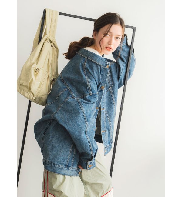 Ungrid「ビッグシルエットデニムジャケット」|デニムジャケット|