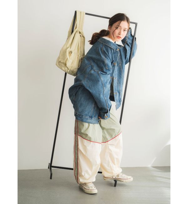 Ungrid「ビッグシルエットデニムジャケット」|デニムジャケット|