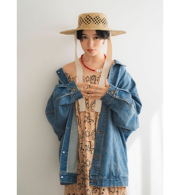 Ungrid「ビッグシルエットデニムジャケット」|デニムジャケット|