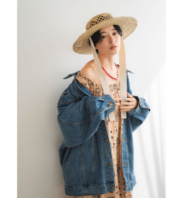 Ungrid「ビッグシルエットデニムジャケット」|デニムジャケット|