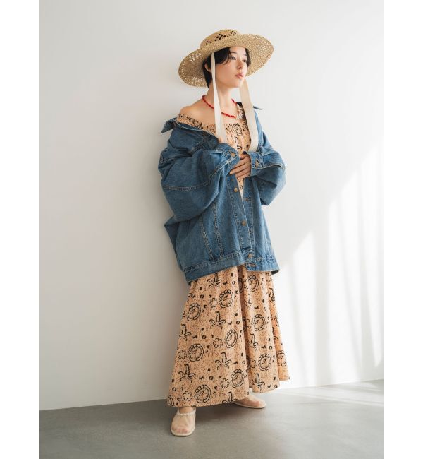 Ungrid「ビッグシルエットデニムジャケット」|デニムジャケット|