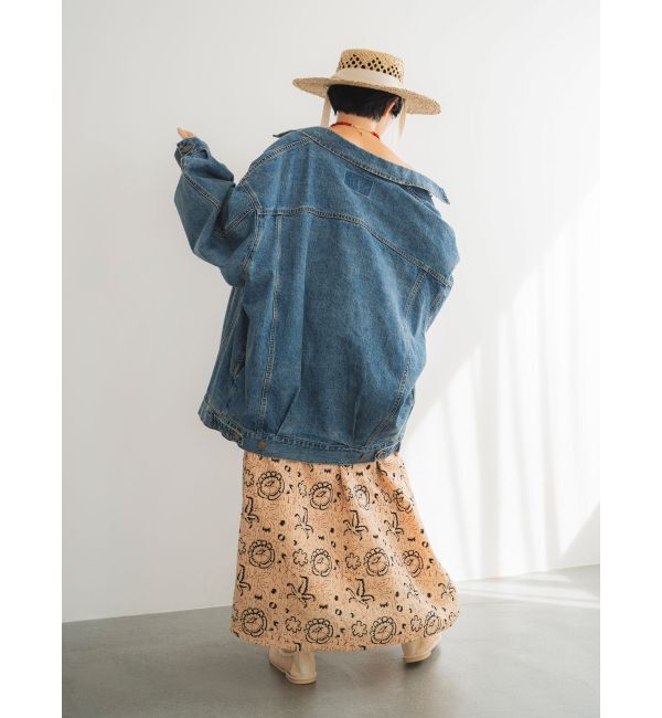 Ungrid「ビッグシルエットデニムジャケット」|デニムジャケット|