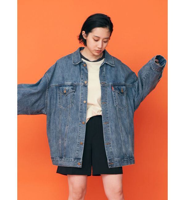 Ungrid「ビッグシルエットデニムジャケット」|デニムジャケット|