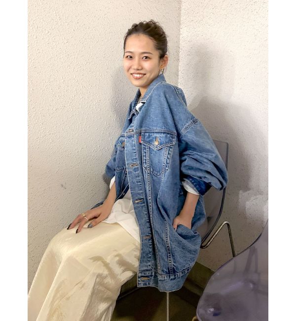 Ungrid「ビッグシルエットデニムジャケット」|デニムジャケット|
