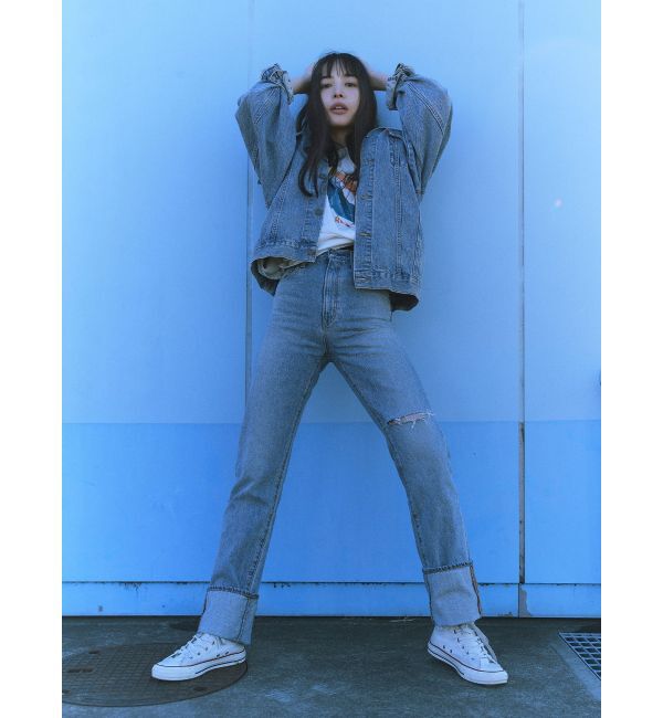 Ungrid「ビッグシルエットデニムジャケット」|デニムジャケット|