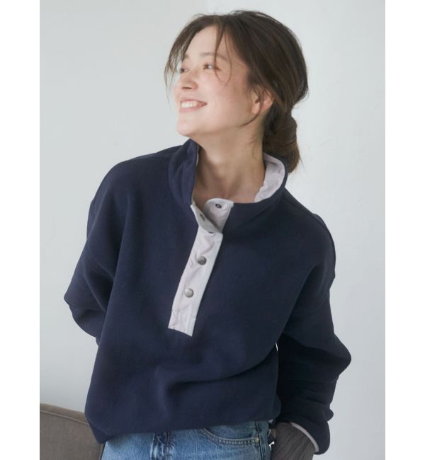 Ungrid「パイピングフリースプルオーバー」|Tシャツ・カットソー|