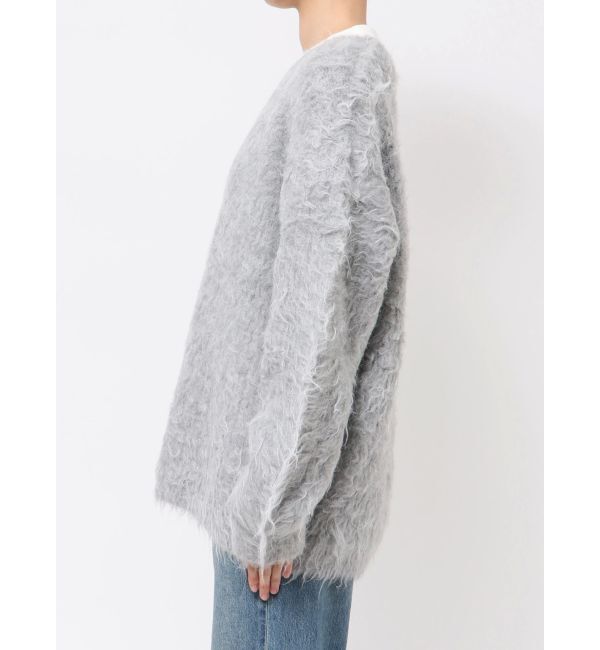 Ungrid「【WEB限定】カラールーズニットカーデ」|カーディガン|