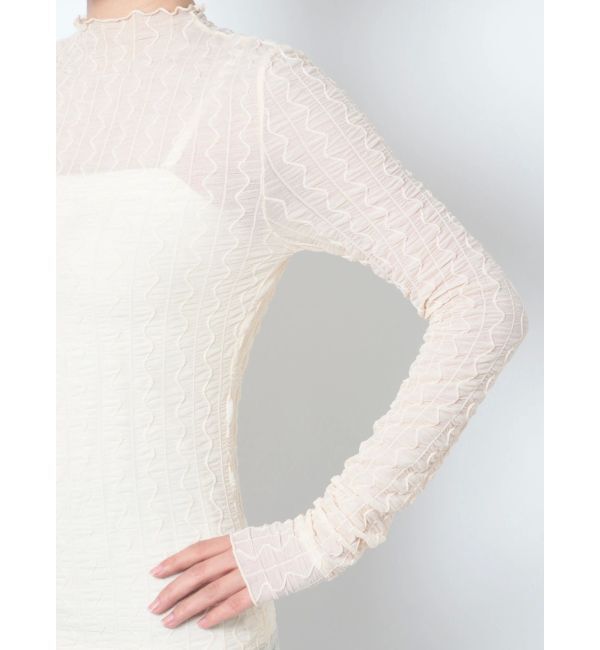 LAGUNAMOON「ストレッチチュールトップス」|Tシャツ・カットソー|