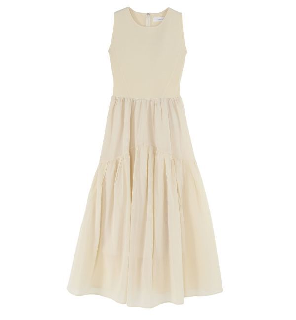 LAGUNAMOON「ニットドッキングノースリーブワンピース」|ワンピース|