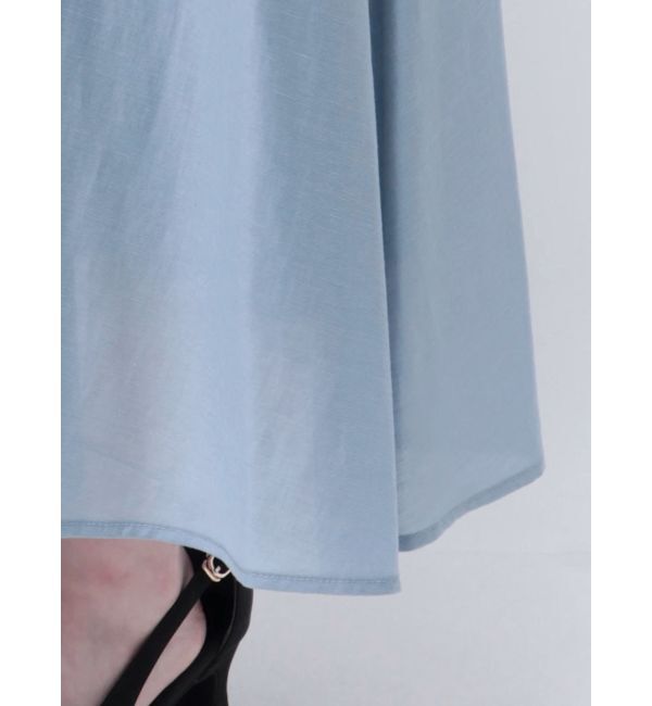 LAGUNAMOON「キャミレイヤードシャツワンピース」|ワンピース|