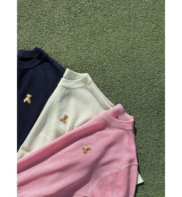 LAGUNAMOON「【POLO BCSコラボ】シアーベアニットプルオーバー」|ニット・セーター|