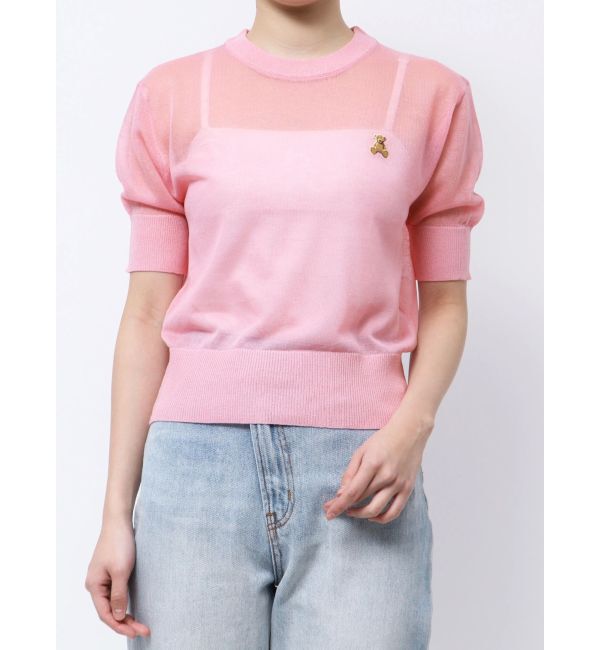 LAGUNAMOON「【POLO BCSコラボ】シアーベアニットプルオーバー」|ニット・セーター|