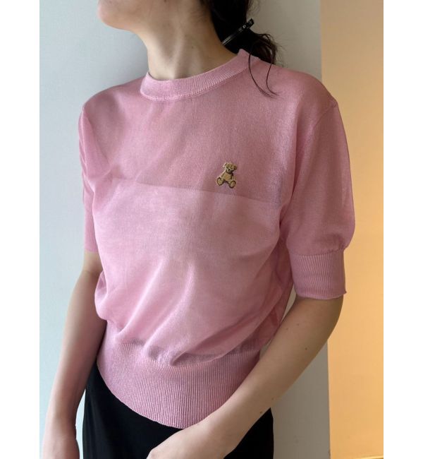 LAGUNAMOON「【POLO BCSコラボ】シアーベアニットプルオーバー」|ニット・セーター|