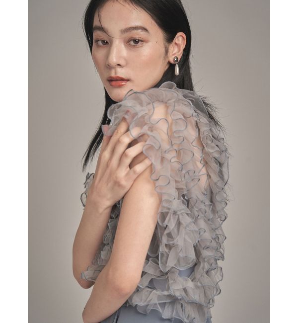 LAGUNAMOON「LADYバイカラーメロードッキングコンビネゾン」|ワンピース|