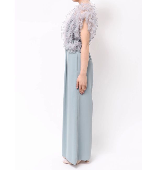 LAGUNAMOON「LADYバイカラーメロードッキングコンビネゾン」|ワンピース|