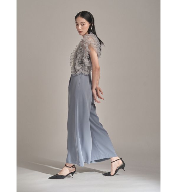 LAGUNAMOON「LADYバイカラーメロードッキングコンビネゾン」|ワンピース|