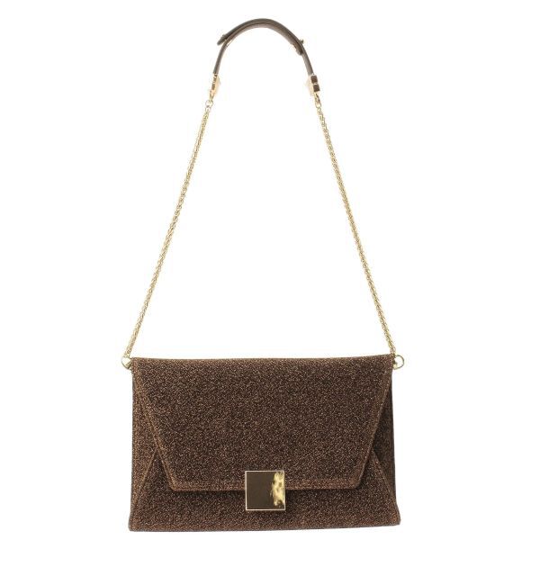 LAGUNAMOON「【追加生産】LADYグリッターラメクラッチバッグ」|クラッチバッグ|