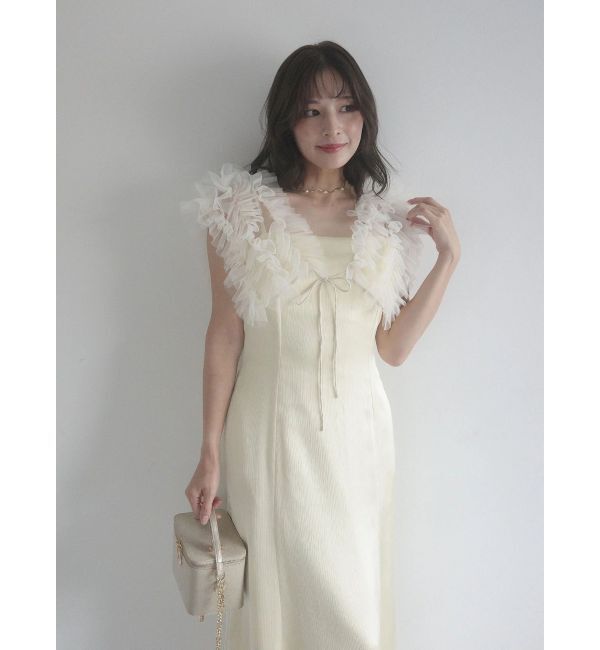 LAGUNAMOON「LADYノースリーブボレロキャミワンピース」|ワンピース|