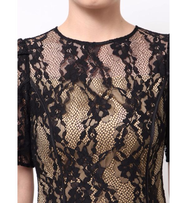 LAGUNAMOON「LADYレースティアードワンピース」|ドレス|