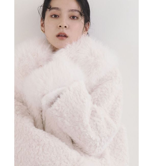 LAGUNAMOON「ビッグカラーエコファージャケット」|その他|