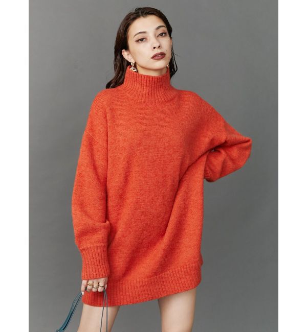 EVRIS「ハイネックルーズニットワンピース」|ワンピース|