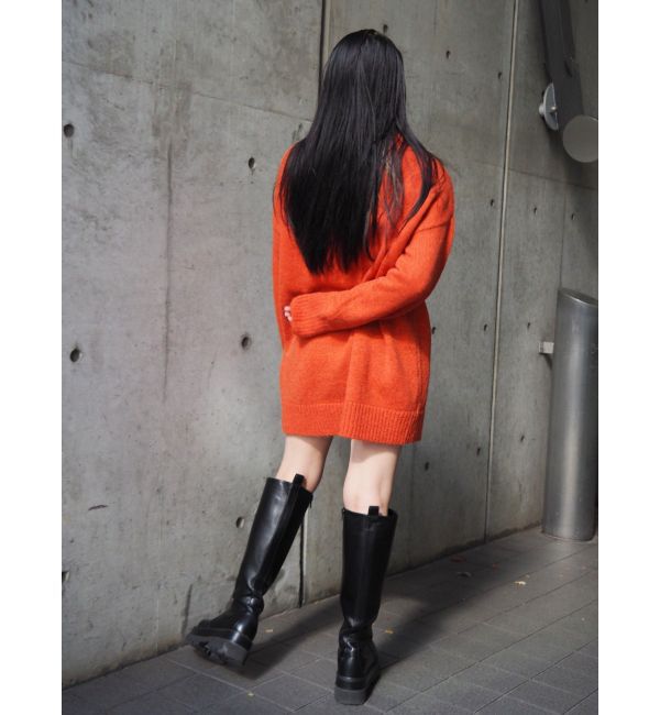 EVRIS「ハイネックルーズニットワンピース」|ワンピース|