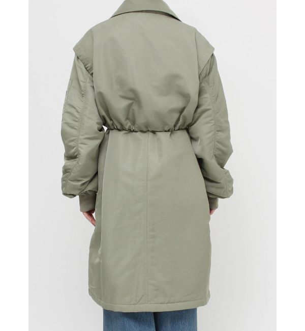 EVRIS「2WAYロングコート」|ミリタリー・モッズコート|