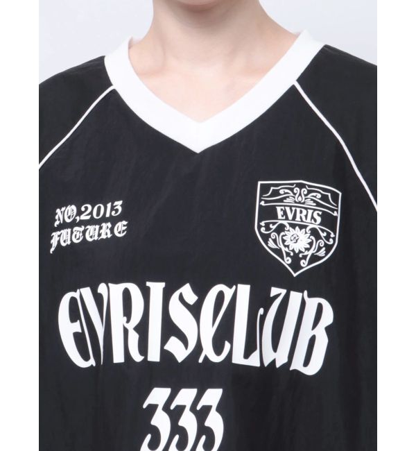 EVRIS「ブロケットコアナイロンユニフォームトップス」|Tシャツ・カットソー|