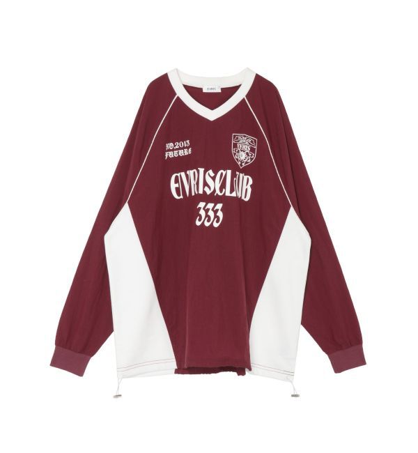 EVRIS「ブロケットコアナイロンユニフォームトップス」|Tシャツ・カットソー|