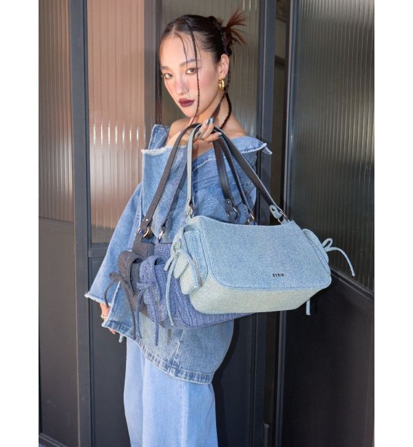 EVRIS「デニムハンドBAG」|ハンドバッグ|