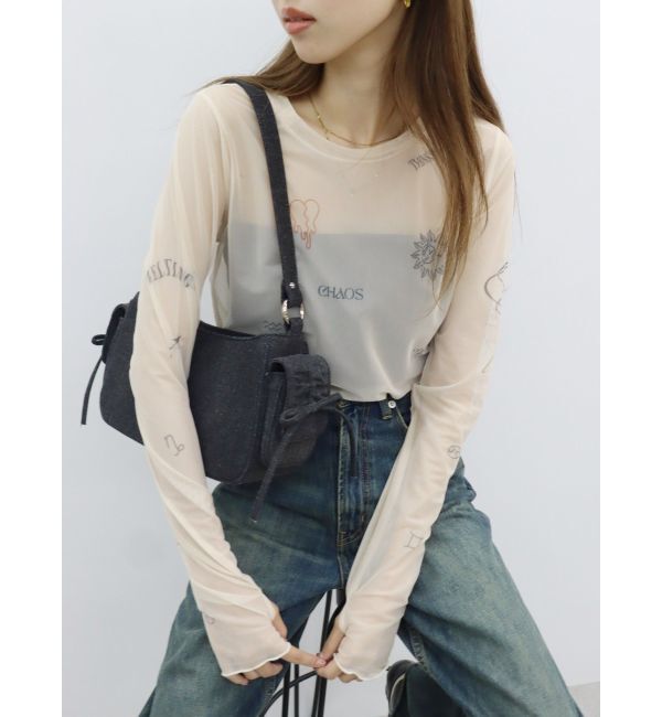 EVRIS「デニムハンドBAG」|ハンドバッグ|