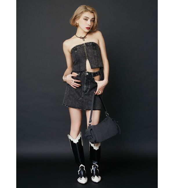 EVRIS「デニムハンドBAG」|ハンドバッグ|