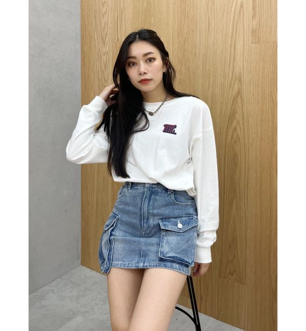 EVRIS「THE SHAPE ロンT」|Tシャツ・カットソー|