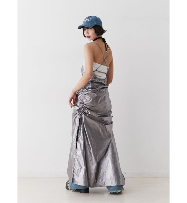 jouetie「メタリックレースキャミワンピース」|ワンピース|