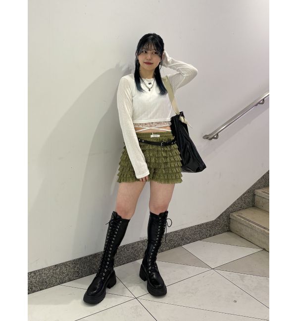 jouetie「レースティアードショートパンツ」|その他|