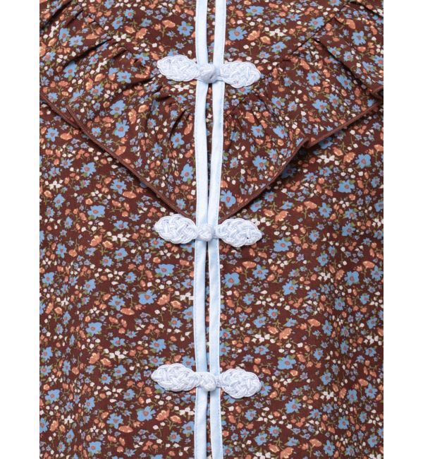 jouetie「ショートチャイナシャツ」|シャツ・ブラウス|