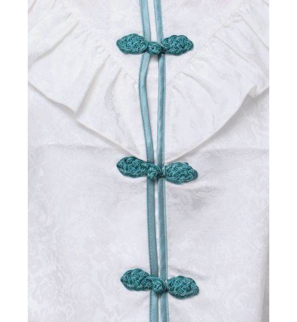 jouetie「ショートチャイナシャツ」|シャツ・ブラウス|