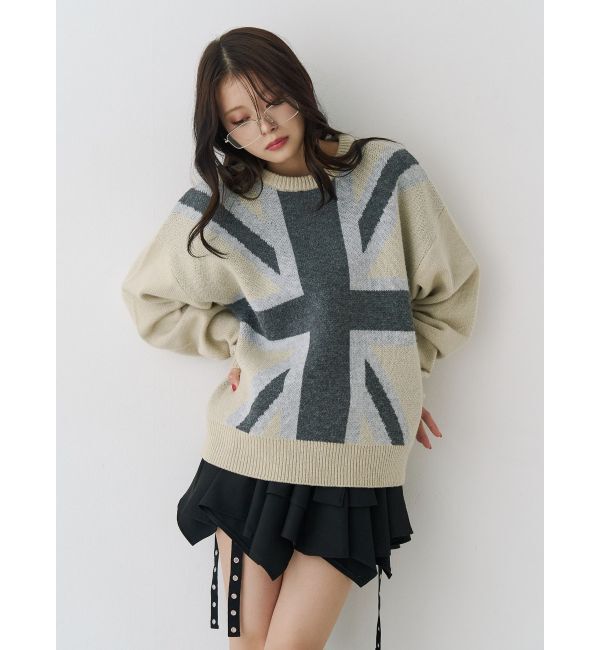 jouetie「アシメヘムベルテッドミニスカート」|スカート|