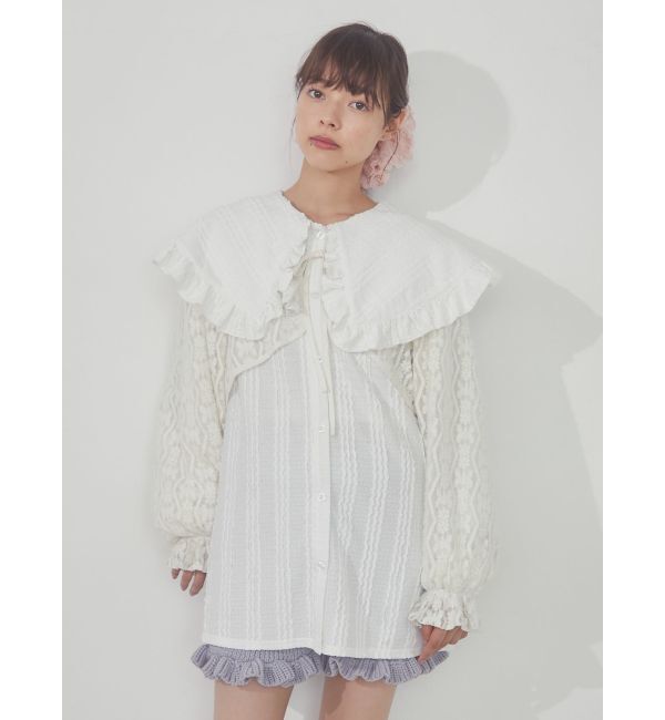 merry jenny「フリルニットショートパンツ【セットアップ着用可能】」|その他|