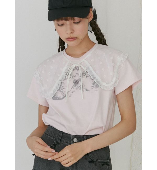 merry jenny「CAT ribbon Tee」|Tシャツ・カットソー|