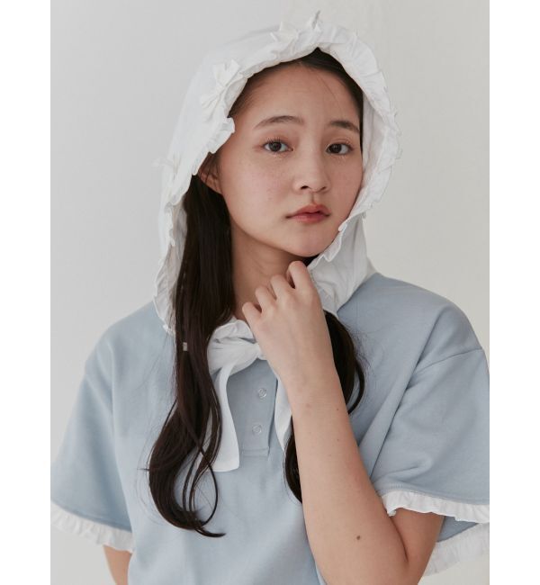 merry jenny「リボンフードミニワンピース」|ワンピース|