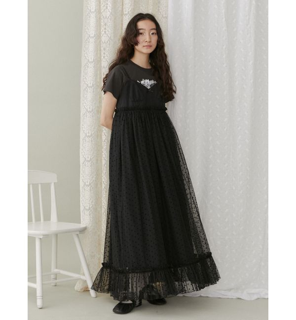 merry jenny「コルセットドッキングキャミワンピース」|ワンピース|