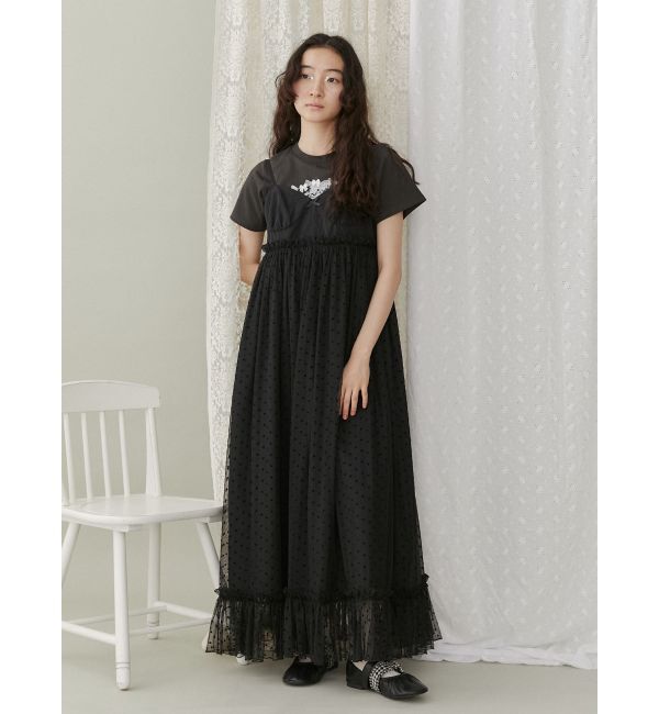 merry jenny「コルセットドッキングキャミワンピース」|ワンピース|