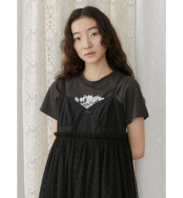 merry jenny「コルセットドッキングキャミワンピース」|ワンピース|