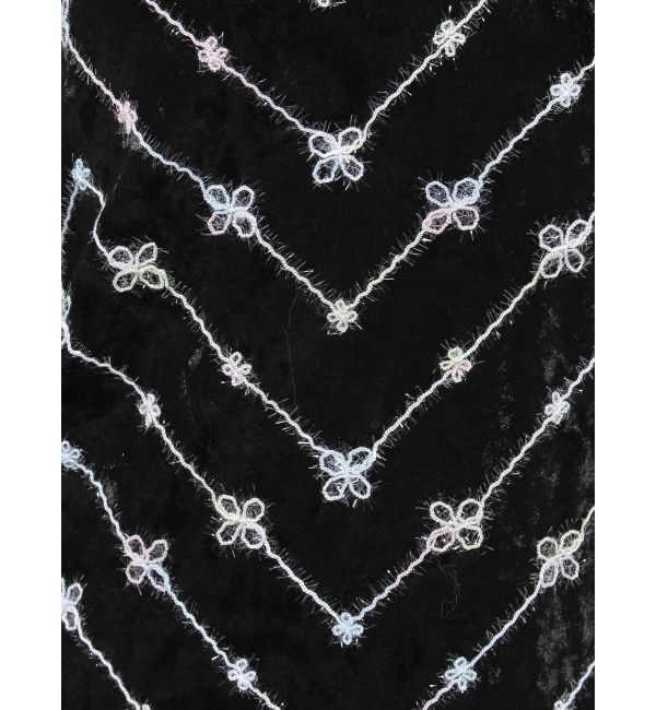 merry jenny「petit flower embroidery tops」|Tシャツ・カットソー|